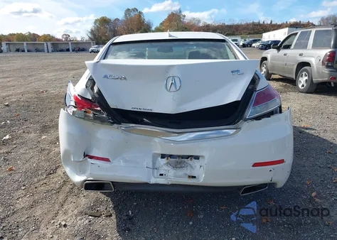 2012 Acura Tl 3.5 из США, поврежденный, VIN 19UUA8F29CA036775